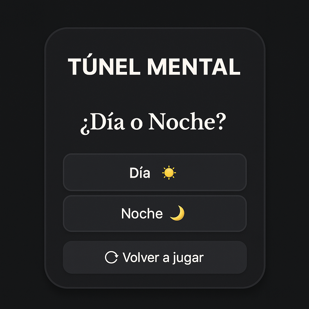 túnel mental