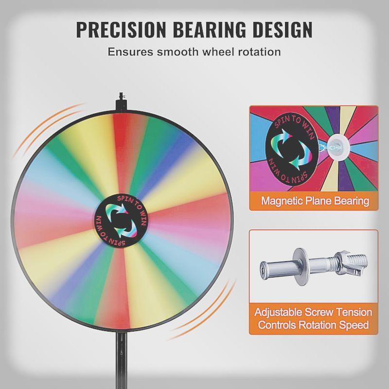 VEVOR Rueda de la Fortuna de 36 Pulgadas con Soporte