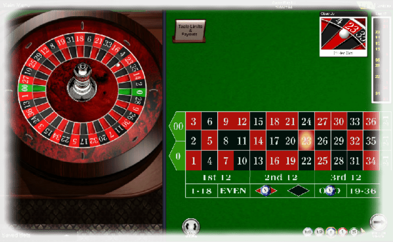 mano en ruleta online