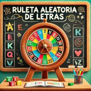 ruleta aleatoria de letras del abecedario