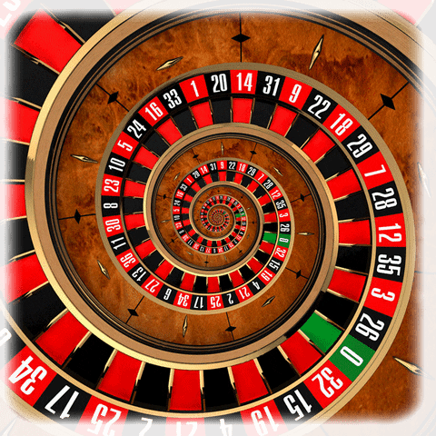 ruleta de casino en espiral