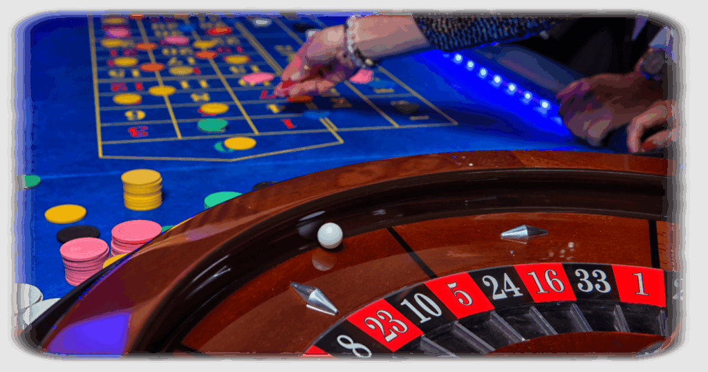 una ronda de ruleta de casino